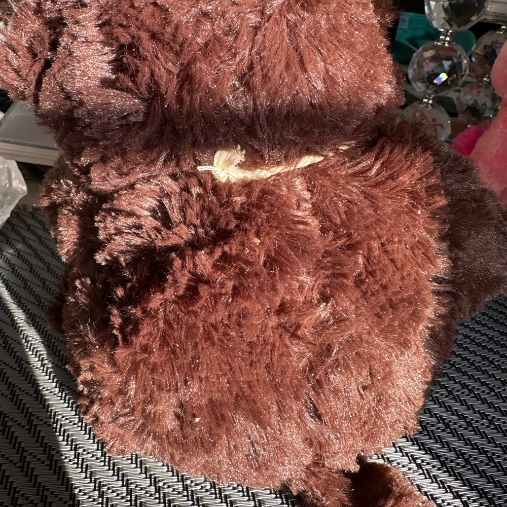 Warmies Brown and Cream Plush Monkey - Picture 4 of 6